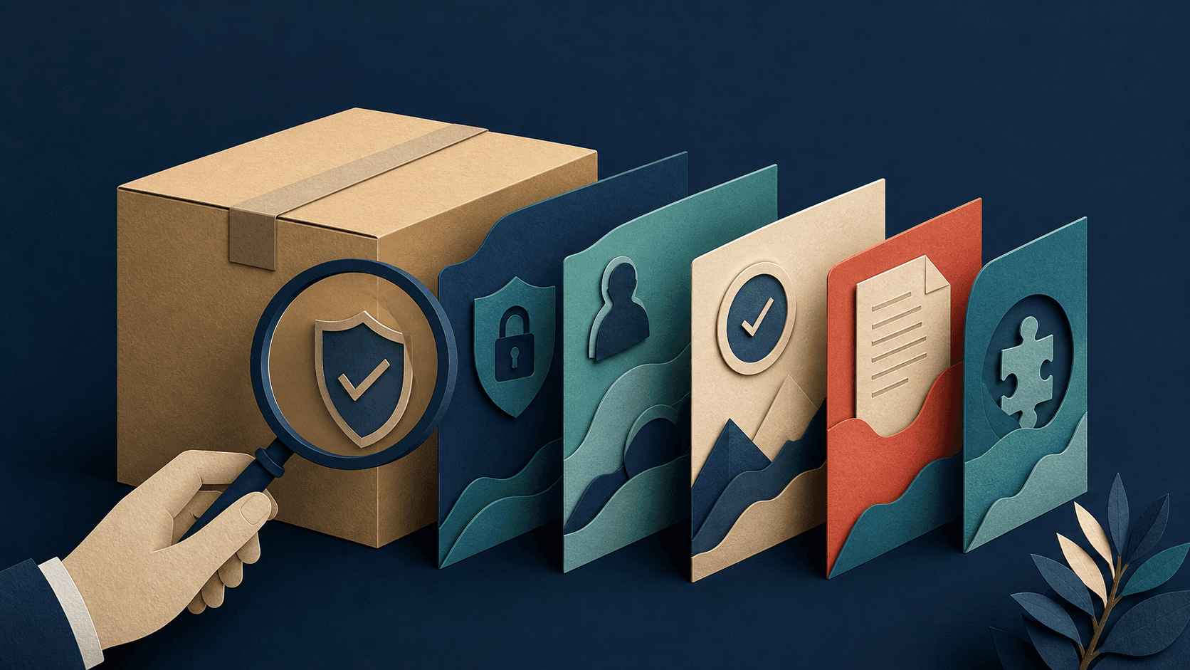 AI vendor risk assessment checklist Editorial illustration of an AI software vendor being evaluated for security, privacy, reliability, contracts, and operational fit
