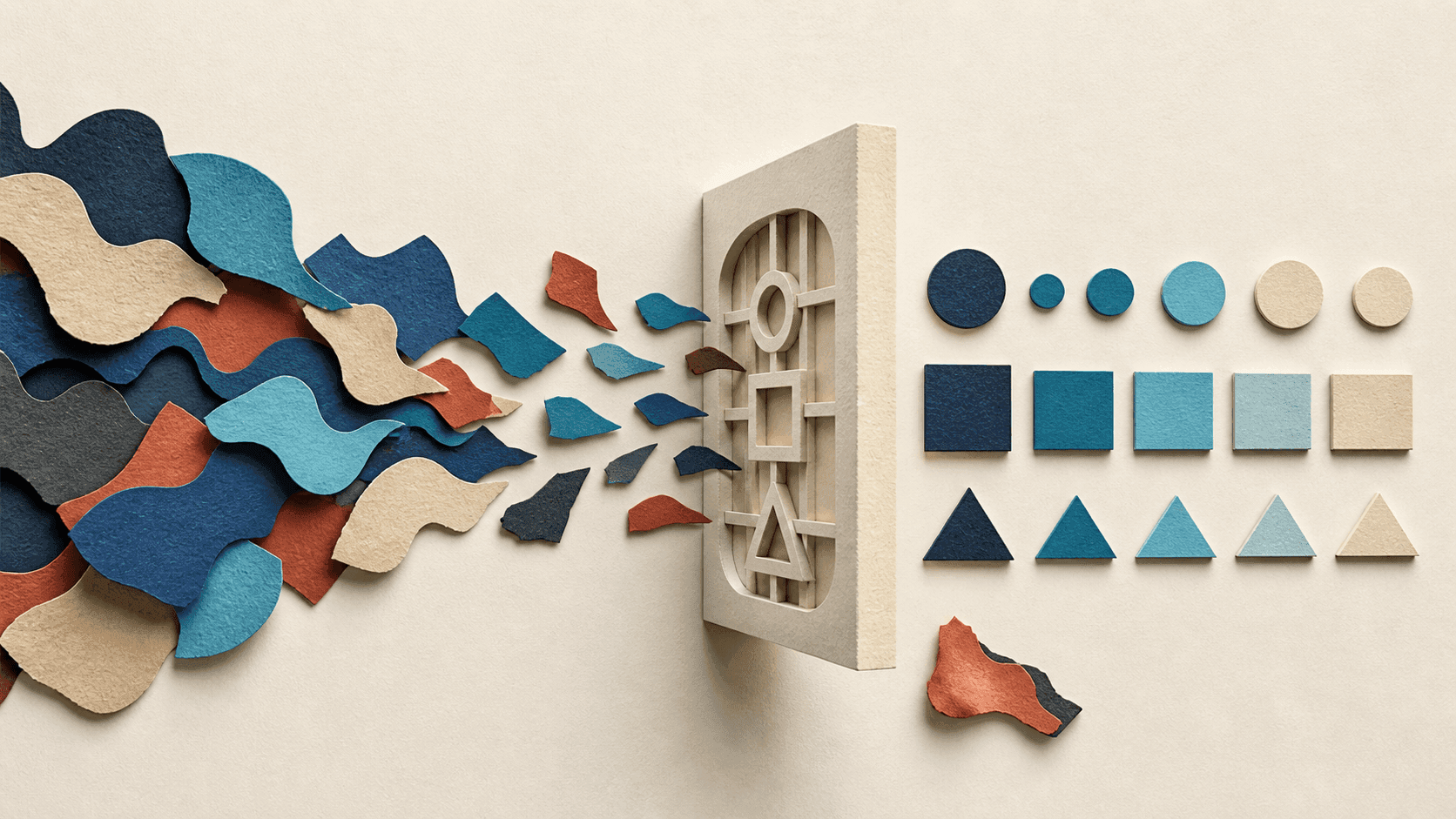 BAML Review 2026: Typed LLM Outputs, Testing, and Fit Paper-cut AI output passing through a schema gate into typed shapes