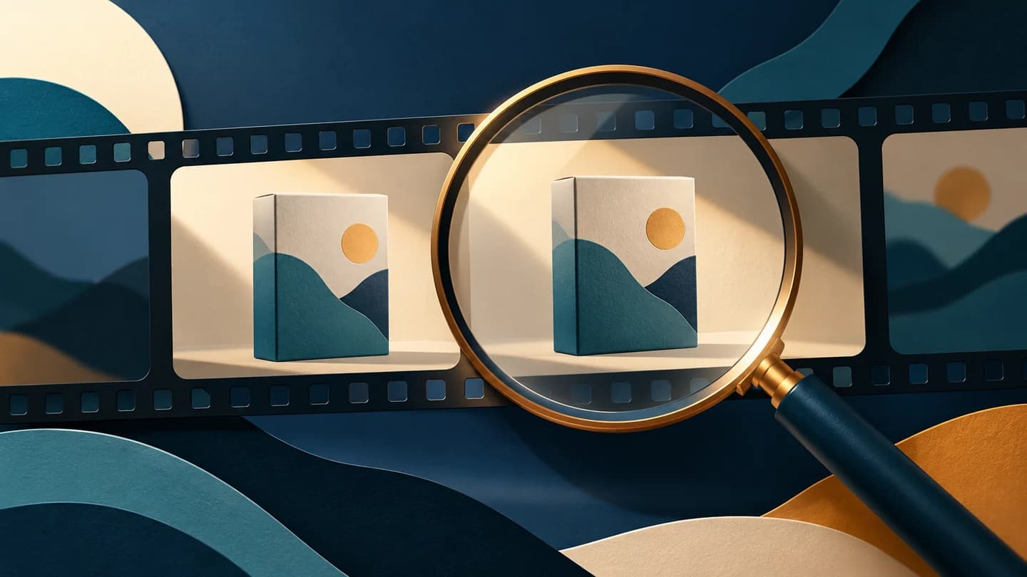 Check Product Fidelity Before Publishing AI Ad Creatives conceptual editorial illustration
