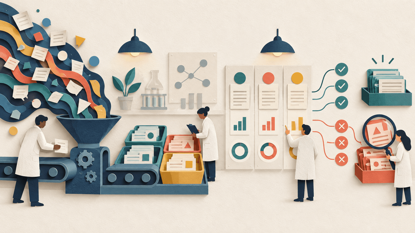 Gentrace Review 2026: AI Agent Evaluation, Tracing, and Fit Paper-cut evaluation laboratory sorting agent traces into datasets, scored experiments, passing checks, and investigated failures