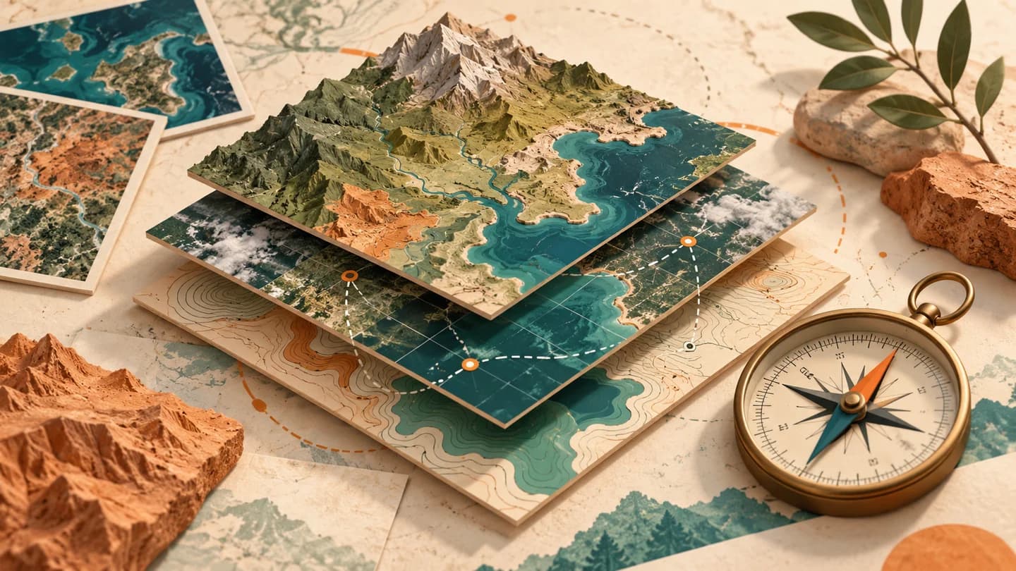 Google Expands Experimental Earth AI Agent Access conceptual editorial illustration