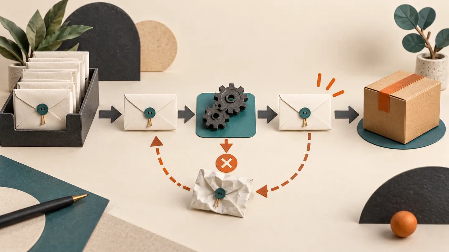Prevent Duplicate AI Actions in n8n editorial illustration