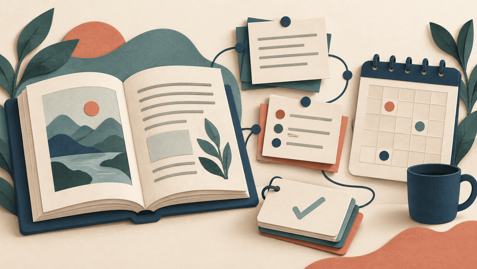 RemNote Review 2026: AI Flashcards, Pricing, and Fit A source textbook linked to notes, checked flashcards and a recurring study calendar