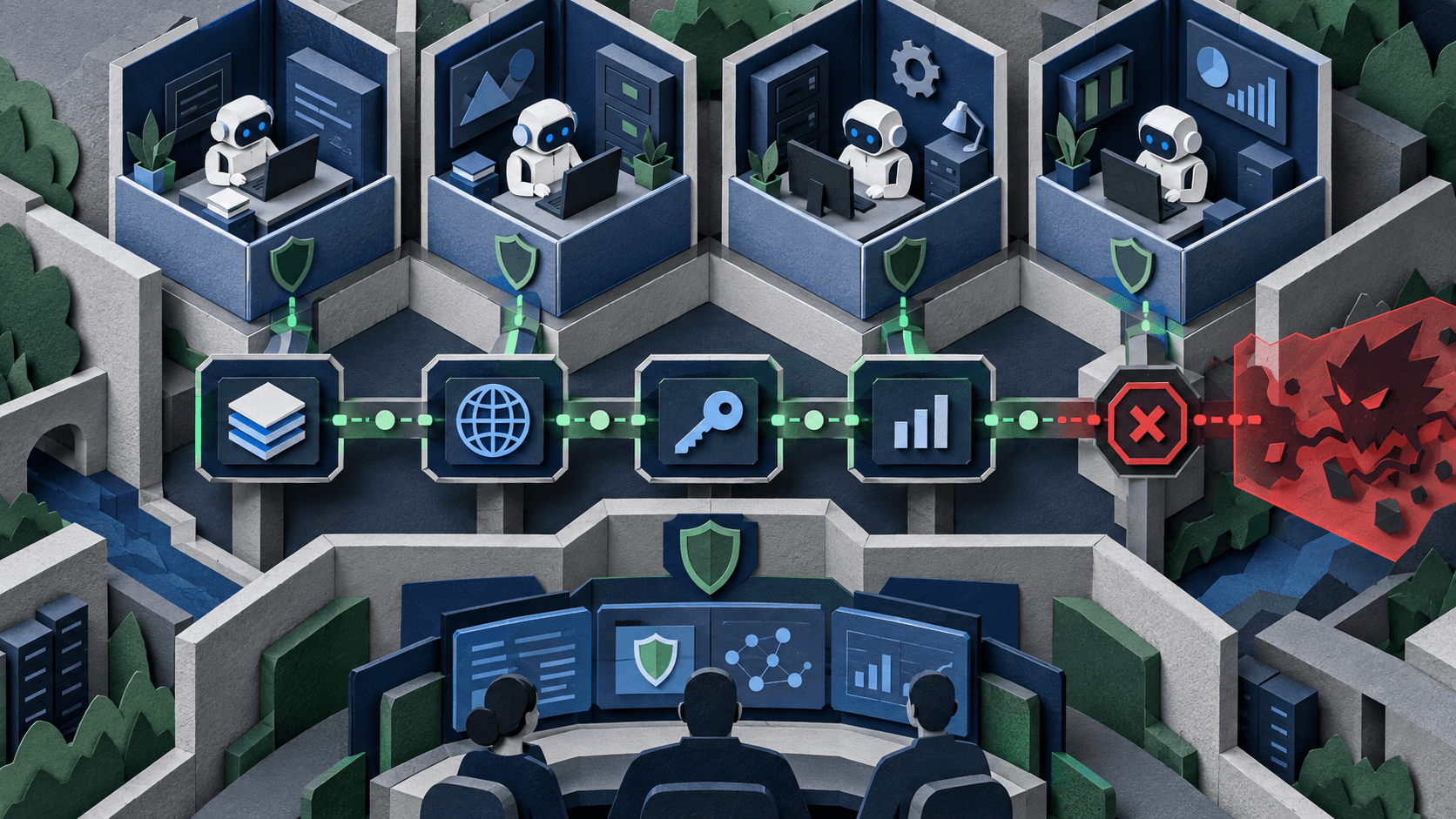 Runloop Review 2026: AI Agent Devboxes, Pricing, and Security Paper-cut coding agents working in isolated development boxes with snapshot network credential and benchmark gates