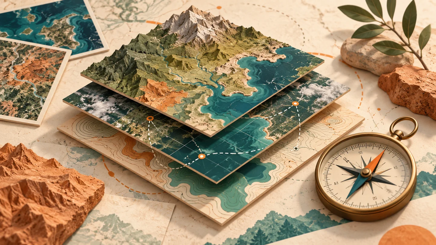 Google Expands Experimental Earth AI Agent Access conceptual editorial illustration
