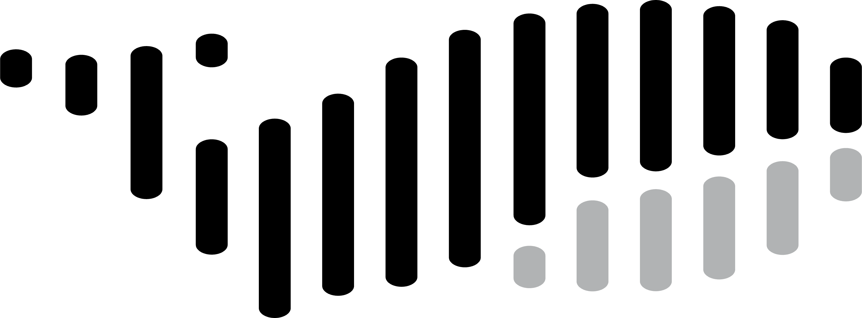 Fish Audio black waveform logo supplied by the vendor