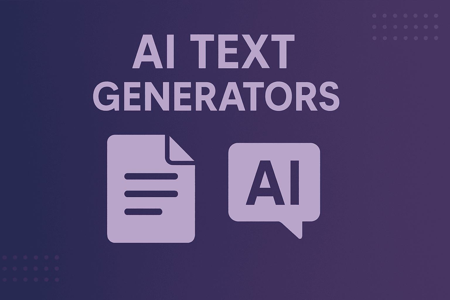 AI Text Generators