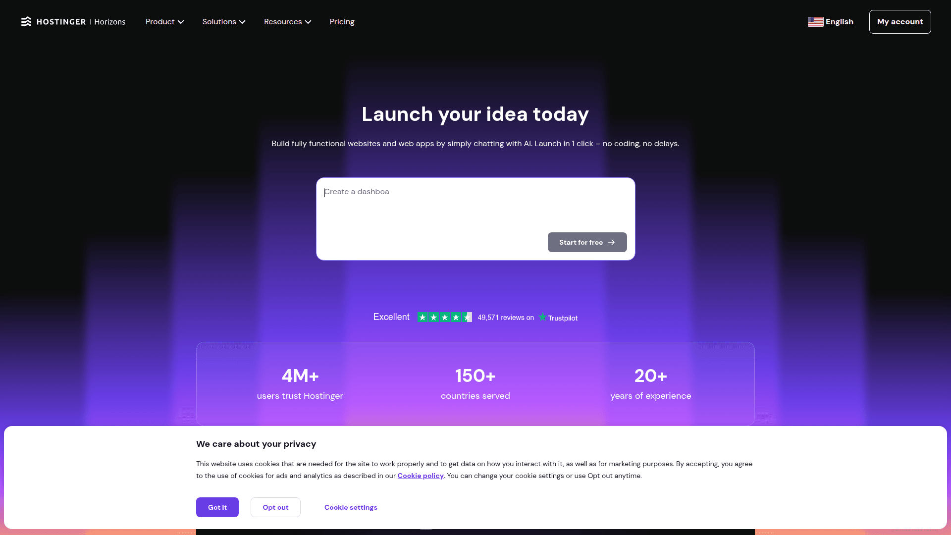 Horizons AI App Builder